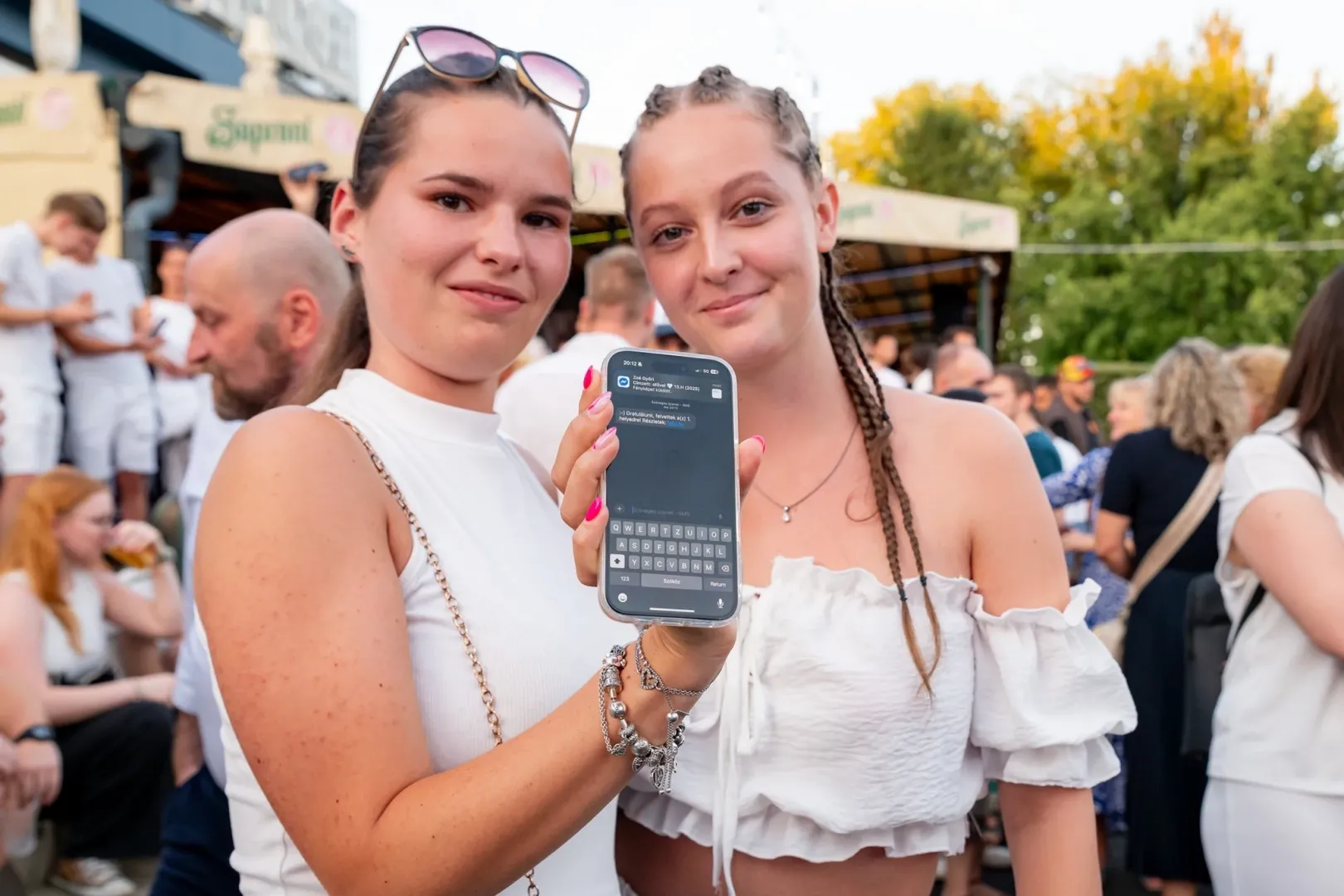 Admissions waiting party